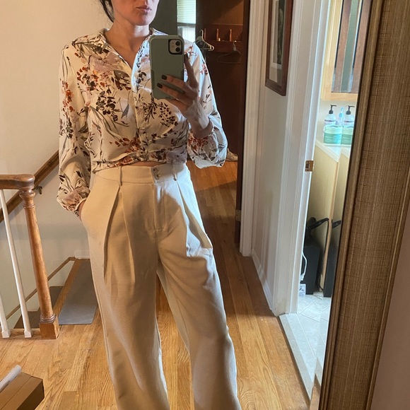 DREW floral button up blouse - Picture 6 of 7